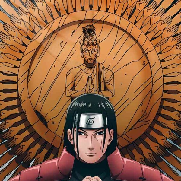 1St Hokage Praying Hands Orange