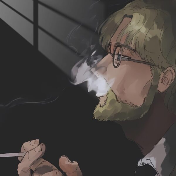 Aot Smoking Man Dark