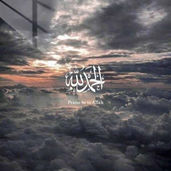 Above The Clouds Calligraphic Gray