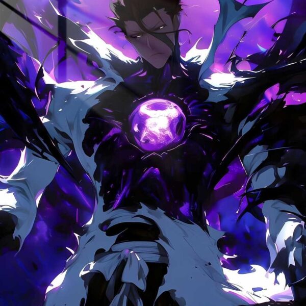 Aizen Hollowfication Purple
