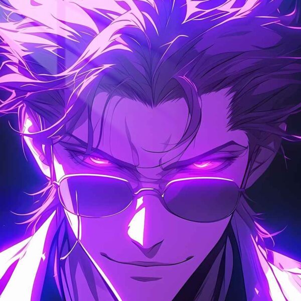 Aizen Purple Glow Violet