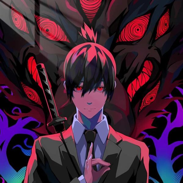 Aki Crimson Eyes Red
