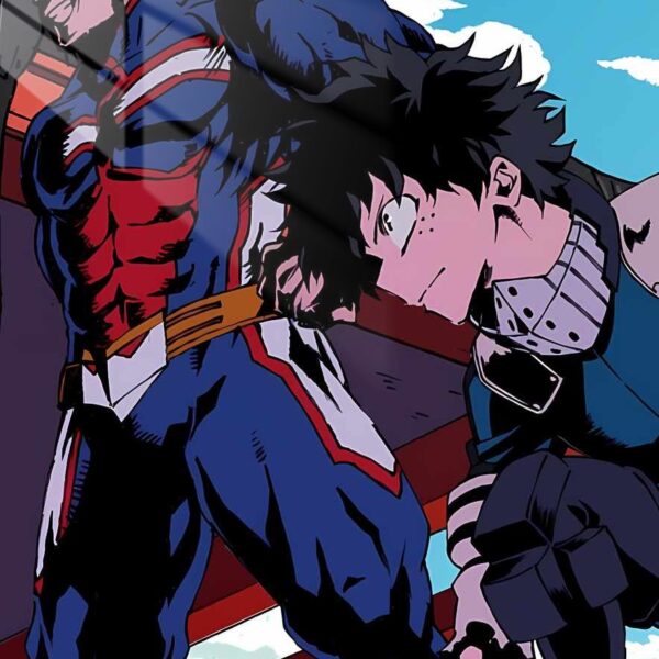 All Might & Deku Dynamic Blue & Red