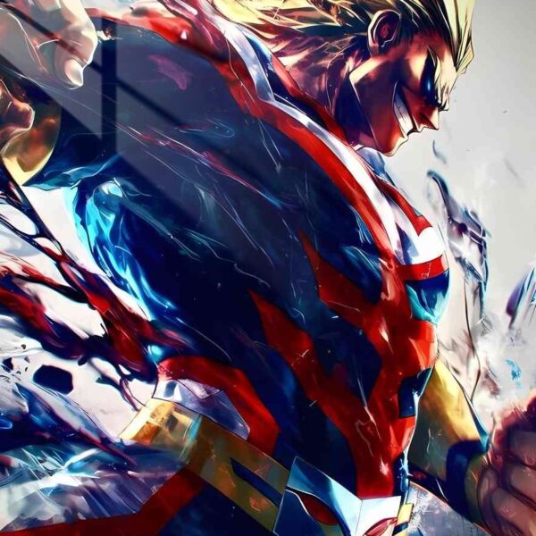 All Might Dynamic Red, Blue, Gold