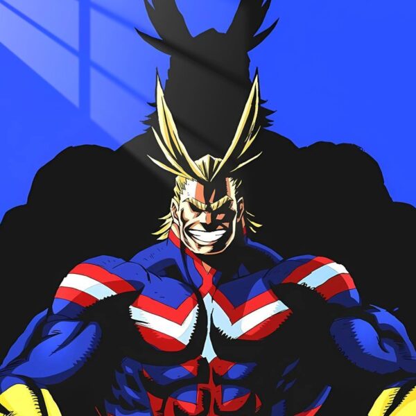 All Might Shadow Blue