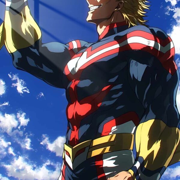 All Might Skybound Red, Gold, Blue