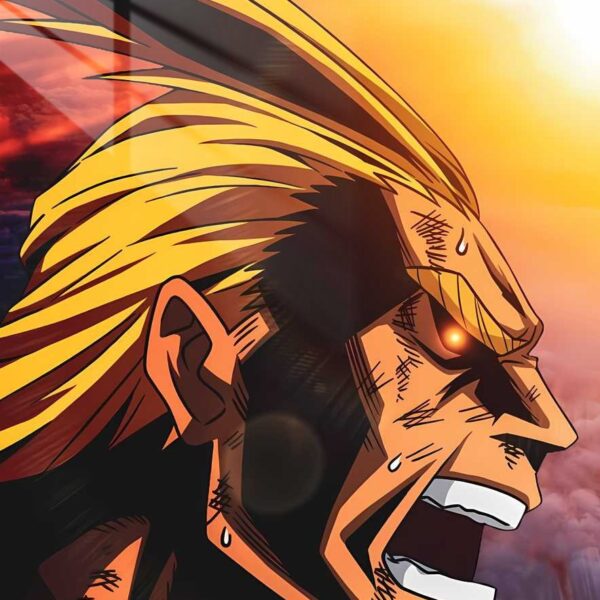 All Might Sunset Rage Orange