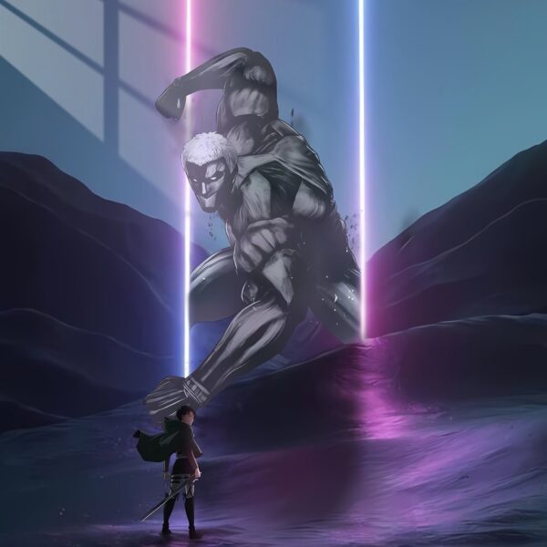 Armor Titan Portal Neon Purple