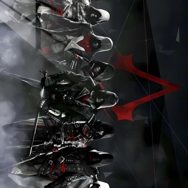 Assassin Brotherhood Dramatic Lineup Red & Black
