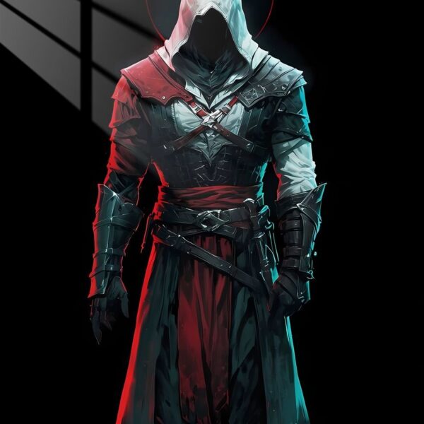 Assassin Neo Noir Red & Teal