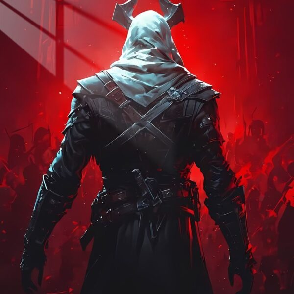 Assassin In Red Crimson Tide Red
