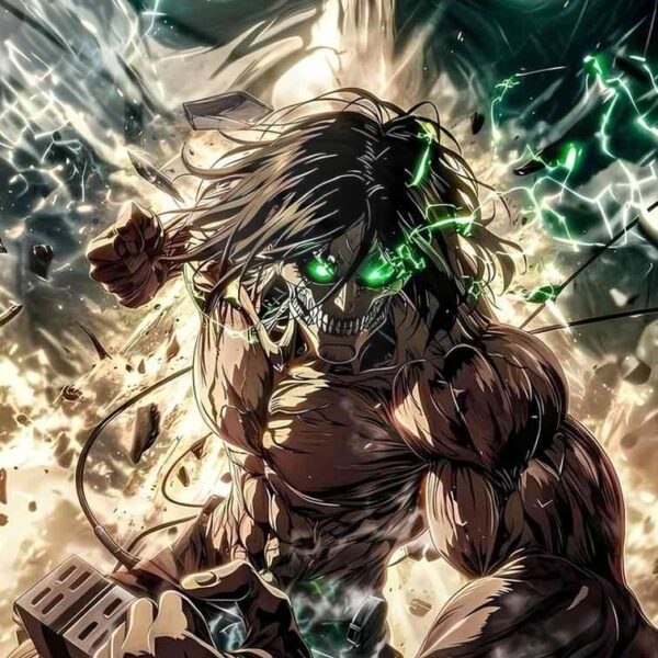 Attack Titan Rage Greenish