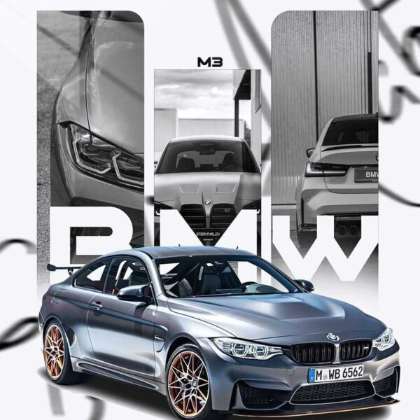 Bmw M3 Low Angle Gunmetal