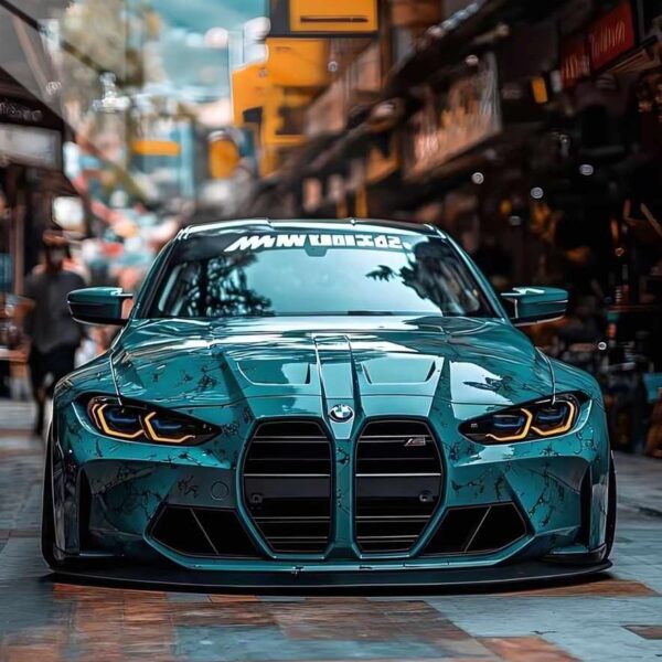 Bmw M3 Urban Static Teal