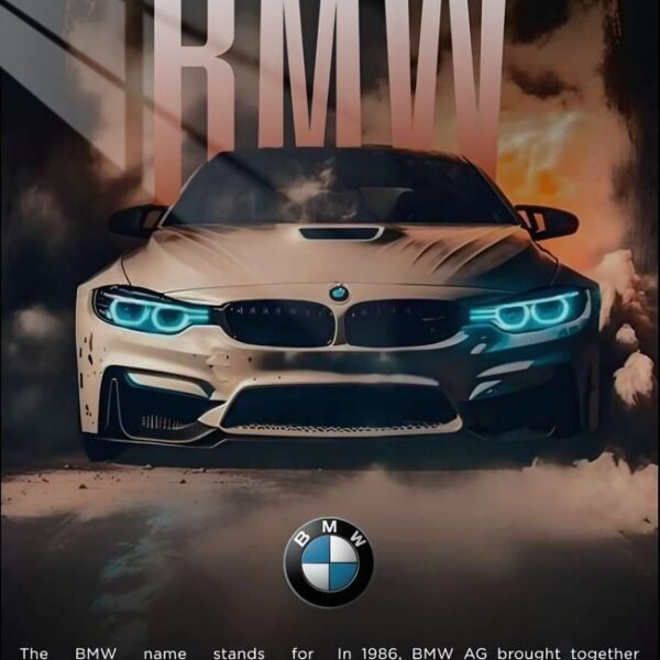 Bmw M4 Front View Beige