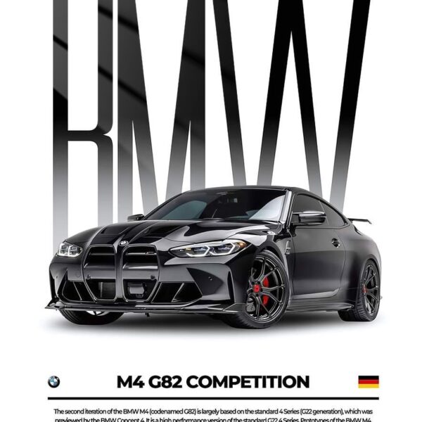 Bmw M4 G82 Stealth Mode Black