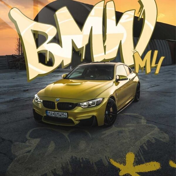 Bmw M4 Golden Hour Gold