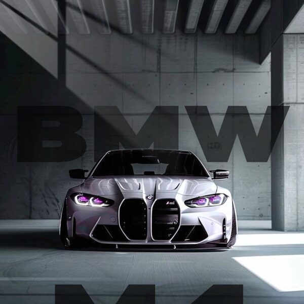 Bmw M4 Urban Stealth Silver