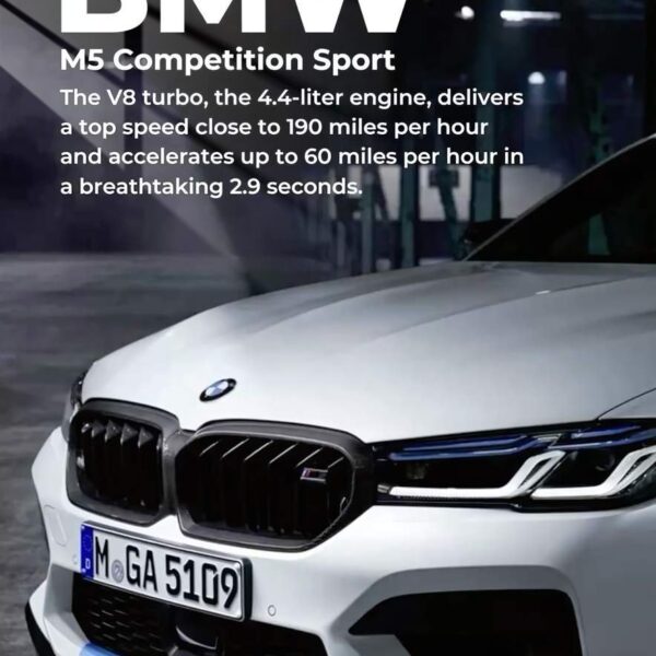 Bmw M5 Front Grille White