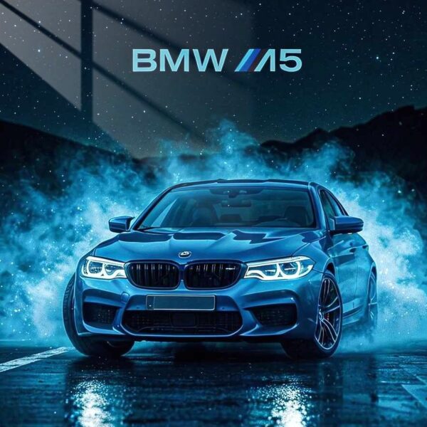 Bmw M5 Night Burn Blue