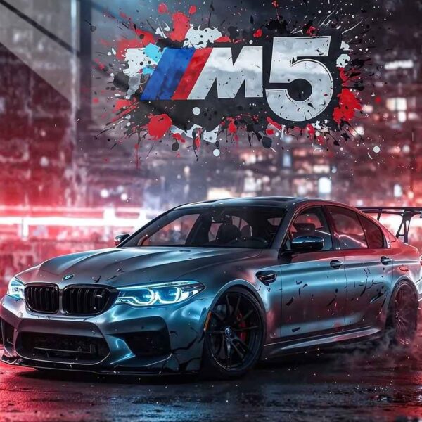 Bmw M5 Urban Splash Silver