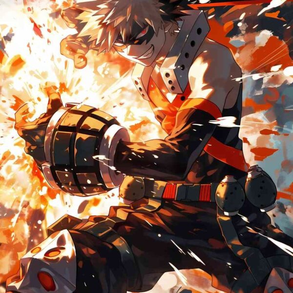 Bakugo Big Explosion Orange