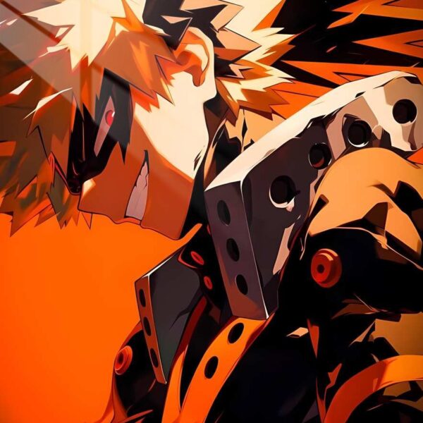Bakugo Fiery Bomb Orange