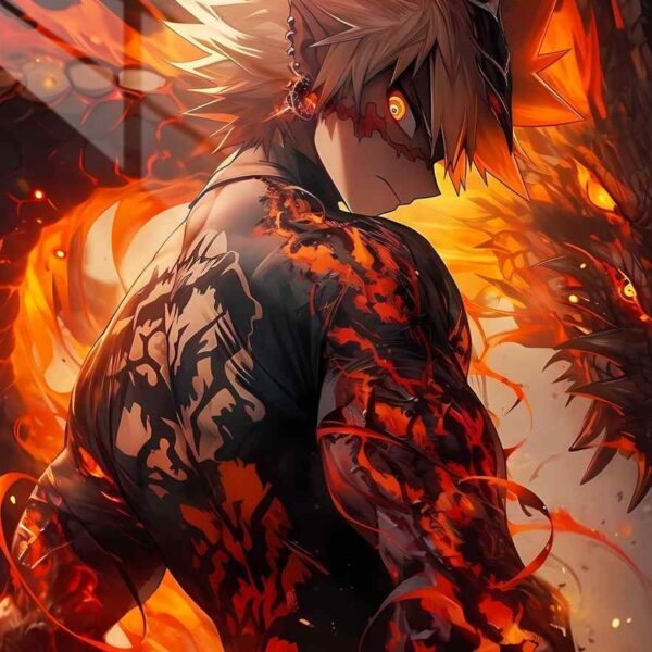 Bakugo Infernal Dragon Orange