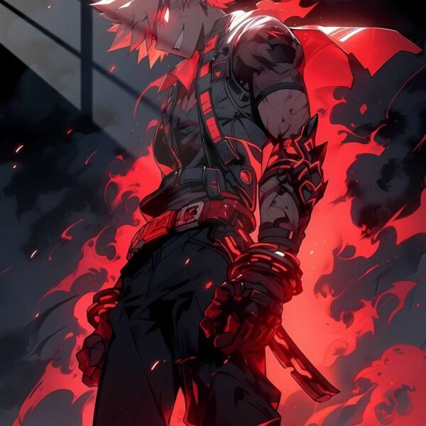 Bakugo Infernal Red
