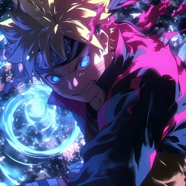Boruto Dark Fantasy Blue & Pink