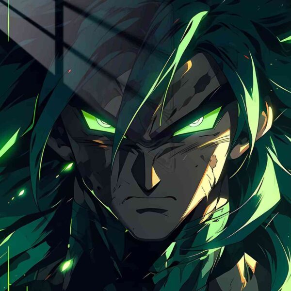 Broly Green Eyes