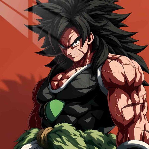 Broly Green Orange