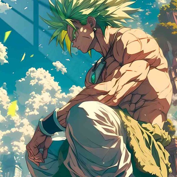Broly In Sky