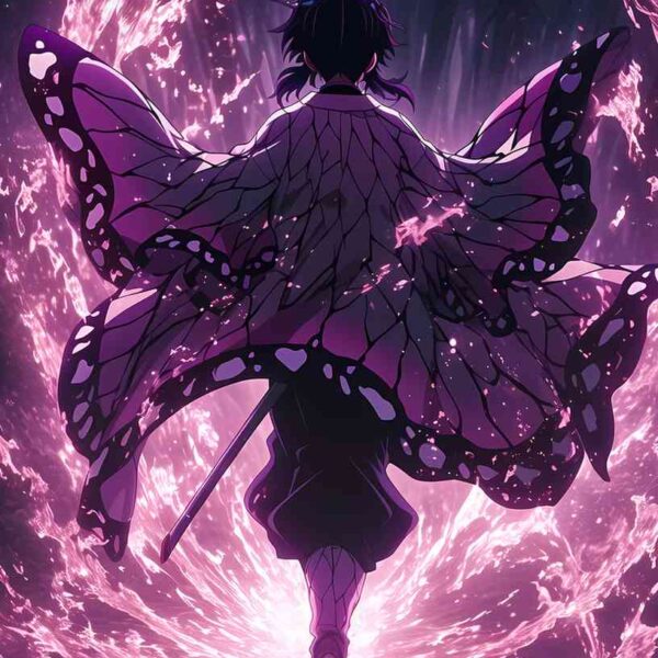 Butterfly Wings Pink Haze Purple