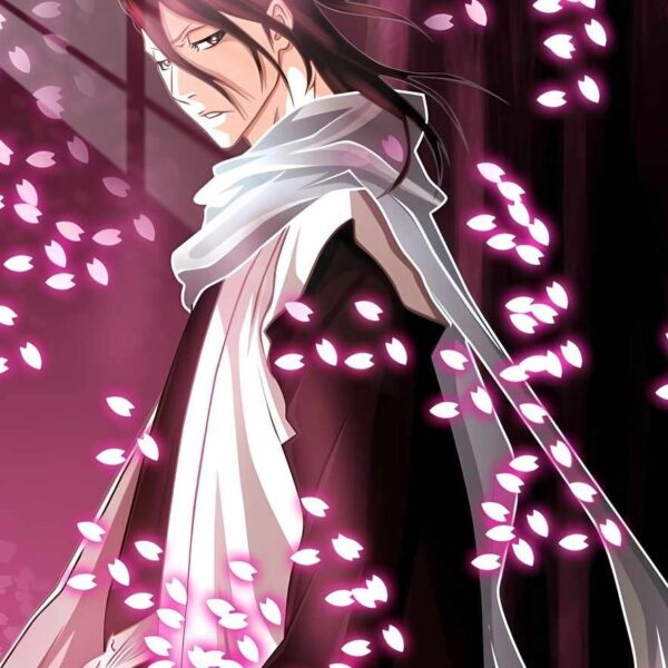 Byakuya Falling Petals Pink