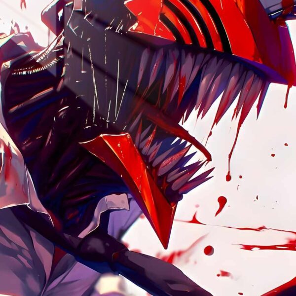 Chainsaw Devil Gore Red