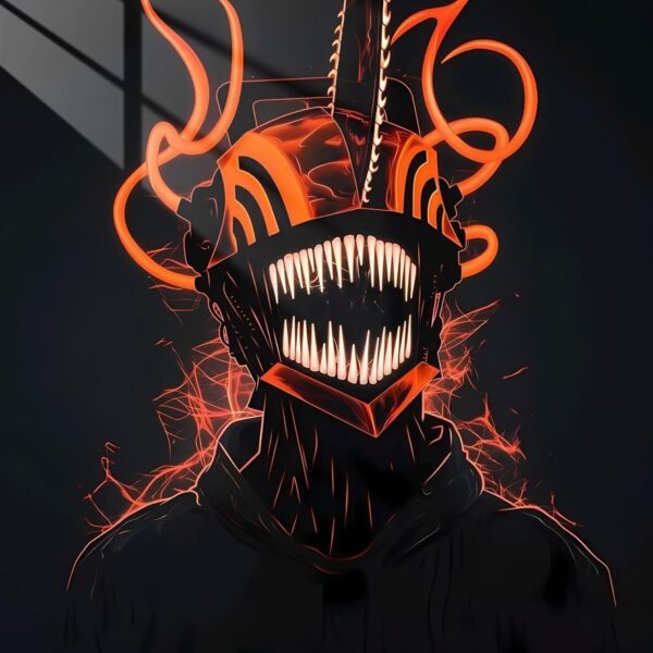 Chainsaw Devil Infernal Orange