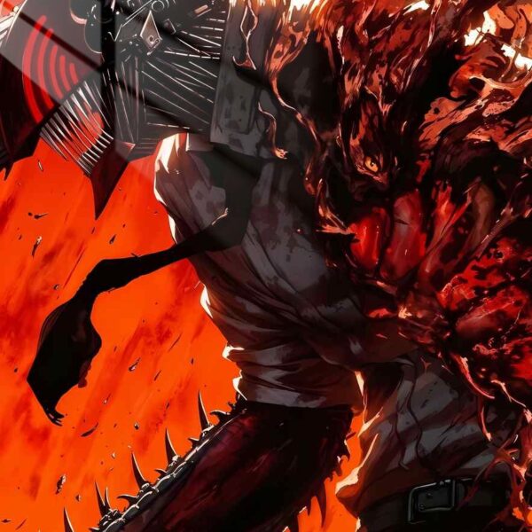 Chainsaw Devil Infernal Red