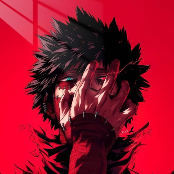Crimson Dabi Blood Red