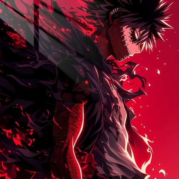 Crimson Dabi Fiery Red