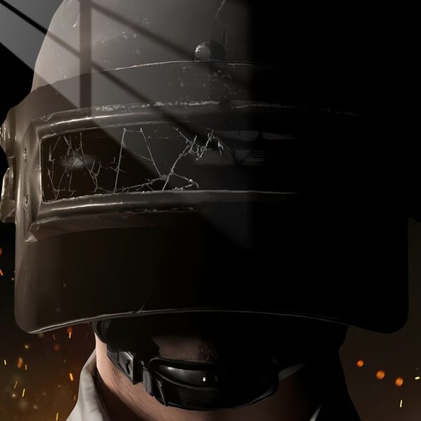 Damaged Helmet Dark Gray