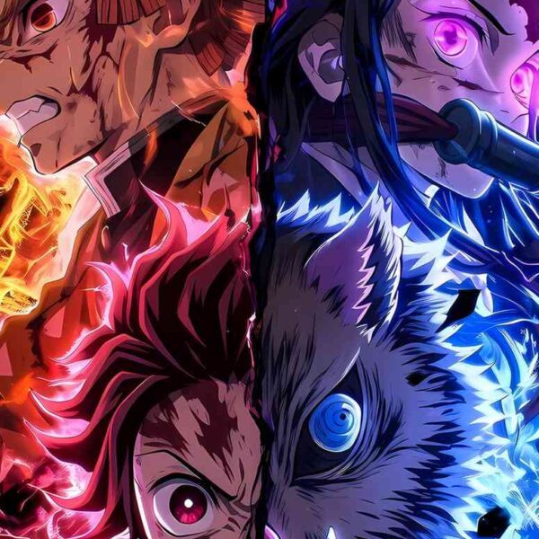 Demon Slayer Trio Fierce Red & Blue