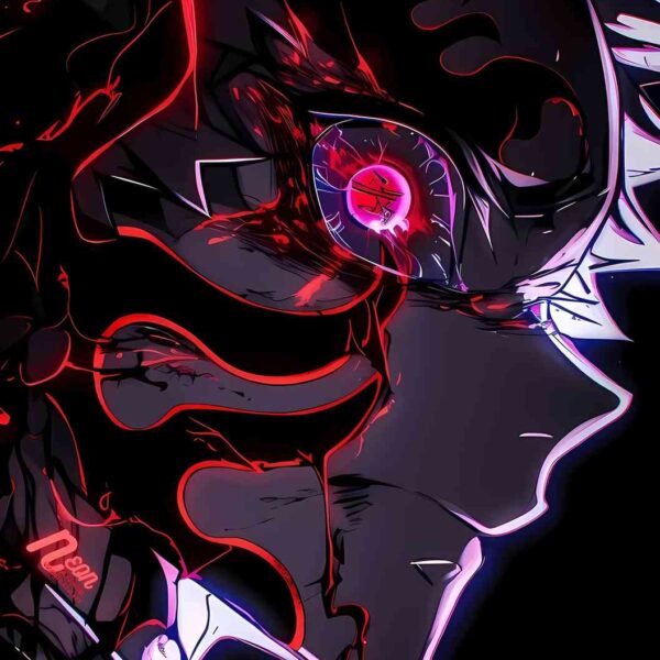 Demon Tanjiro Blood Red