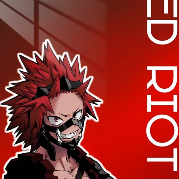 Eijiro Kirishima Red Riot Red