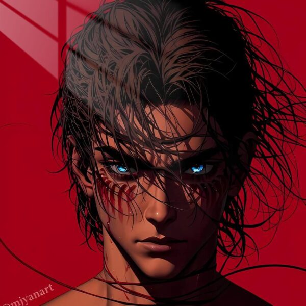Eren Yeager Bloody Red