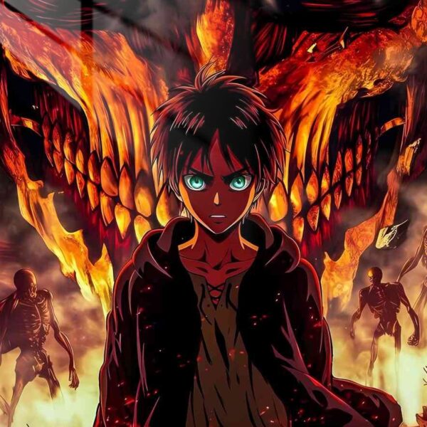 Eren Yeager Hellfire Red