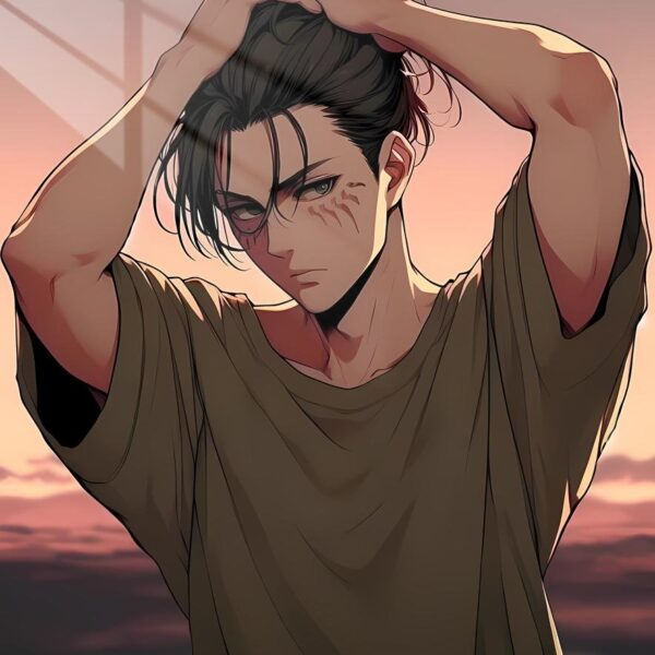 Eren'S Casual Sunset Olive