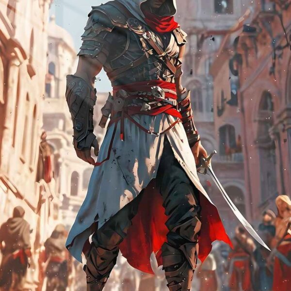 Ezio Auditore Renaissance Grit Red & White