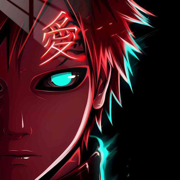 Gaara Crimson Fire Teal