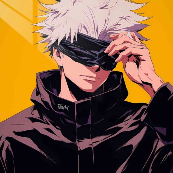 Gojo Blindfold Yellow